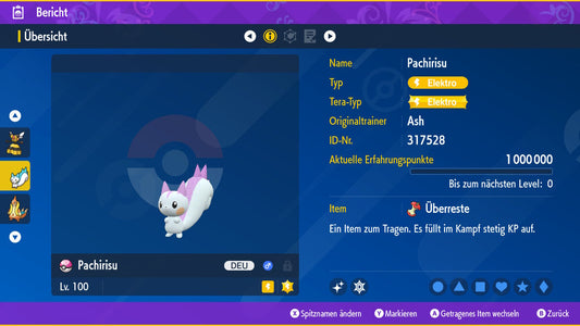 #417 Pachirisu PVP