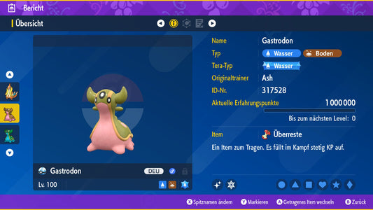 #423 Gastrodon Western PVP