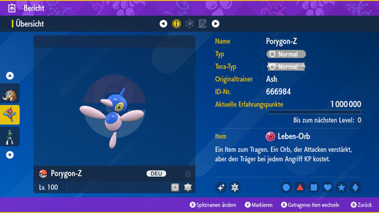 #474 Porygon Z PVP