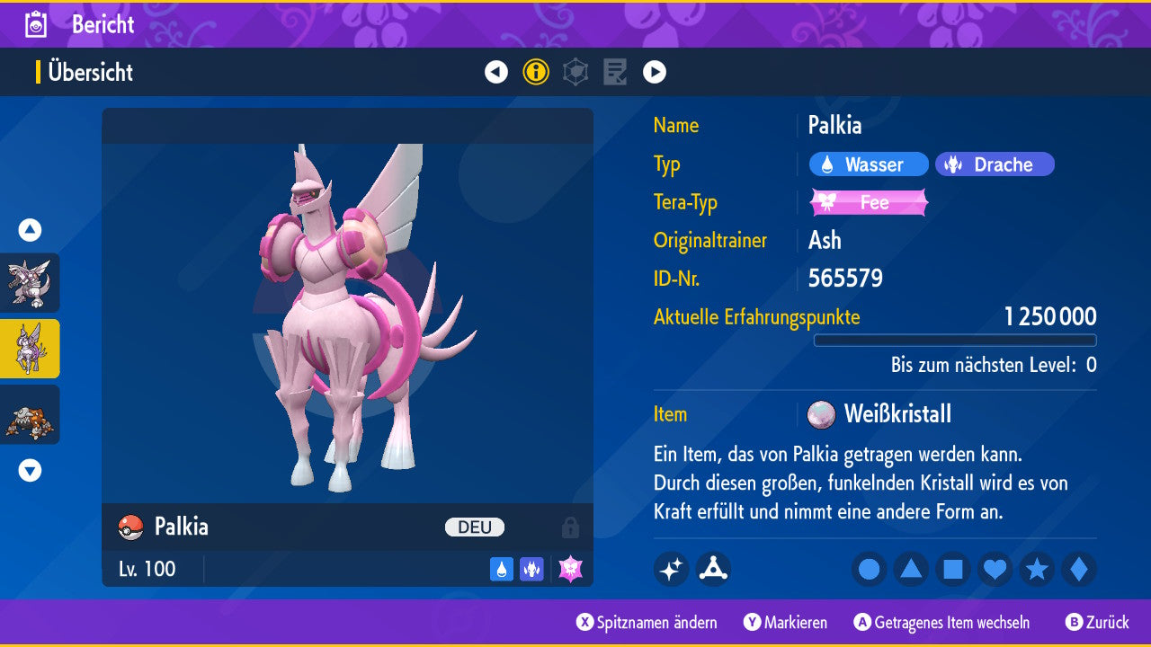 #484 Palkia Urform PVP