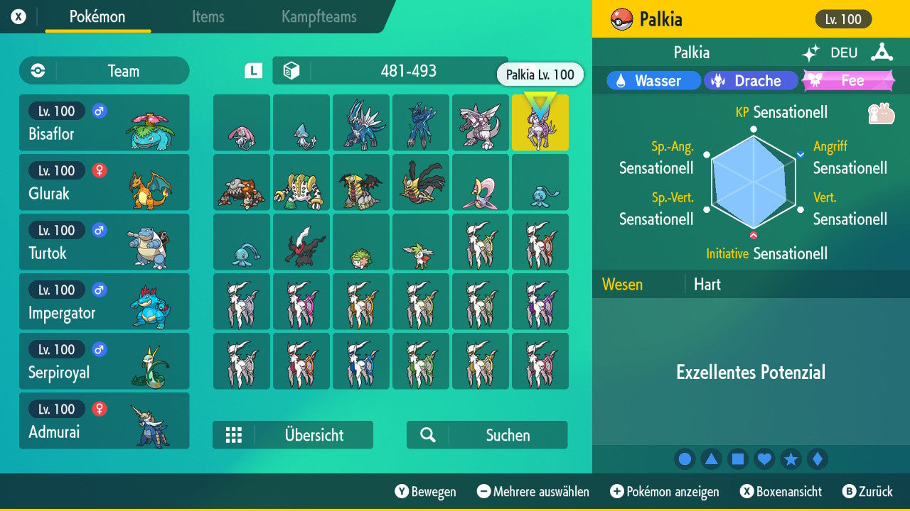 #484 Palkia Urform PVP