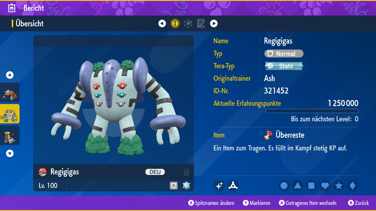 #486 Regigigas PVP
