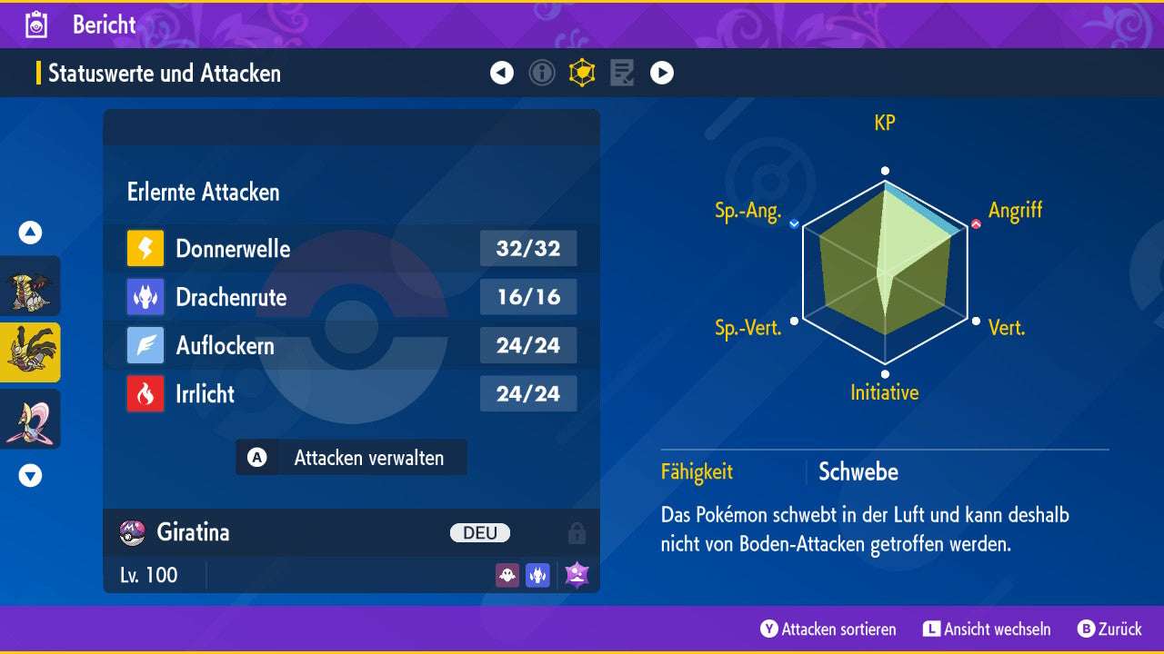 #487 Giratina Urform PVP