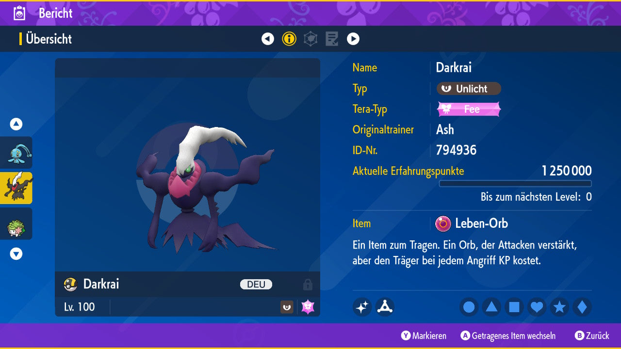 #491 Darkrai PVP
