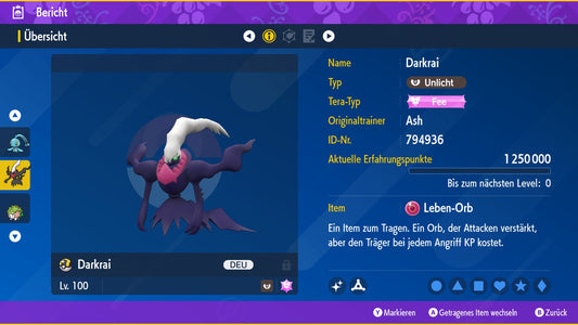 #491 Darkrai PVP