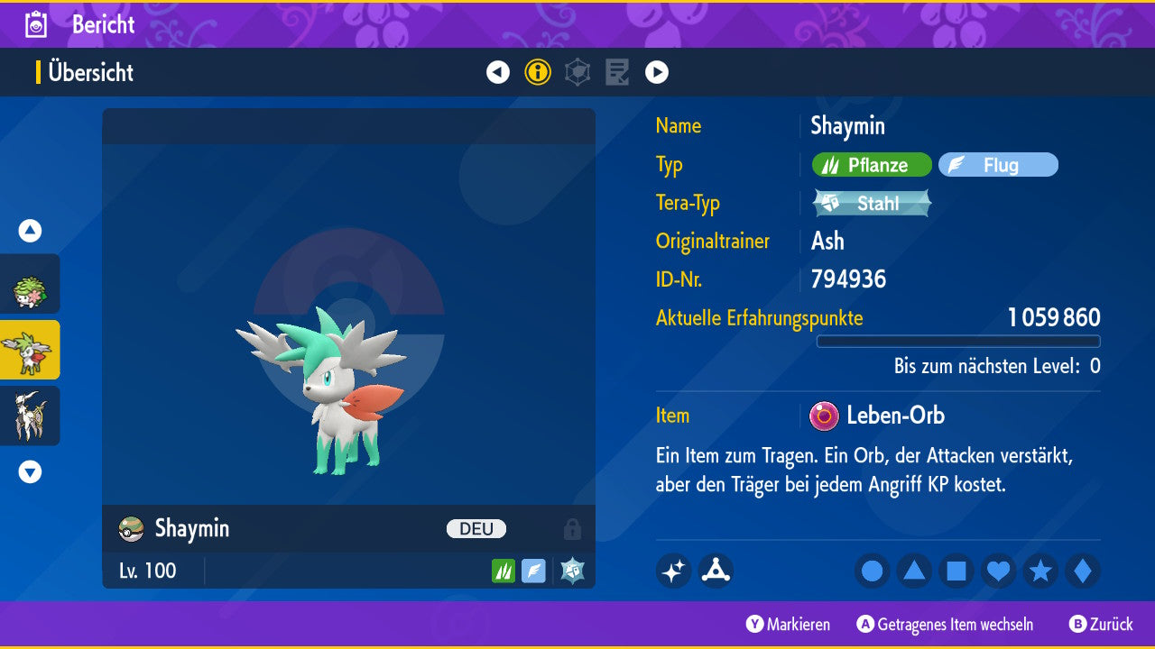 #492 Shaymin Zenitform PVP