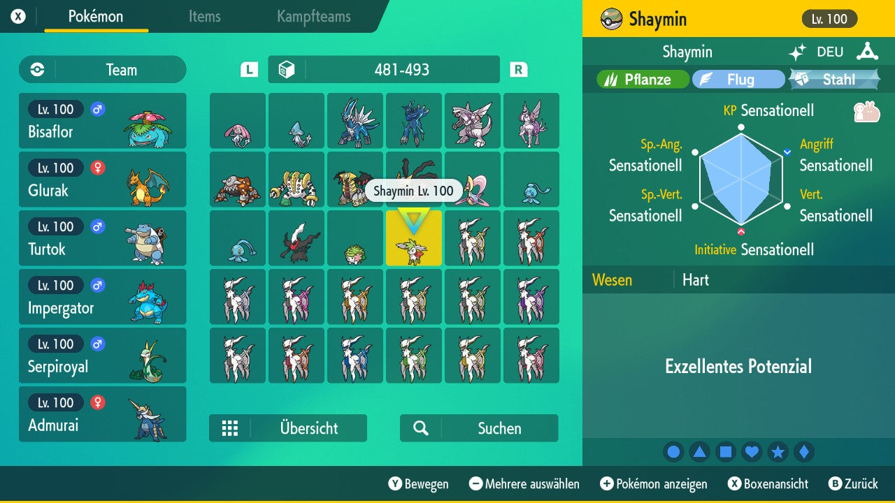#492 Shaymin Zenitform PVP