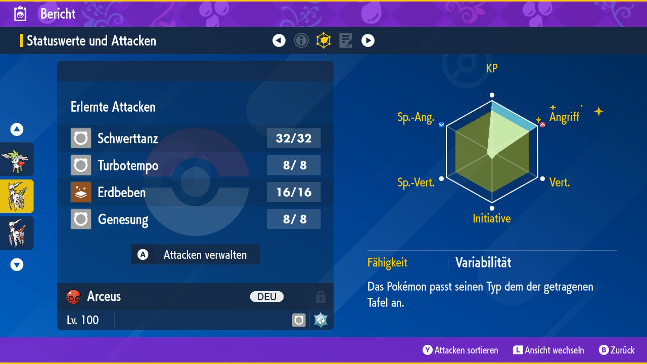 #493 Arceus Normal PVP