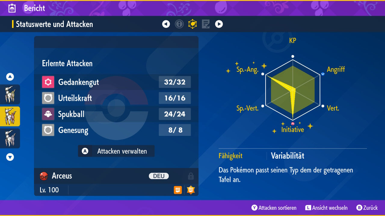 #493 Arceus Combat PVP