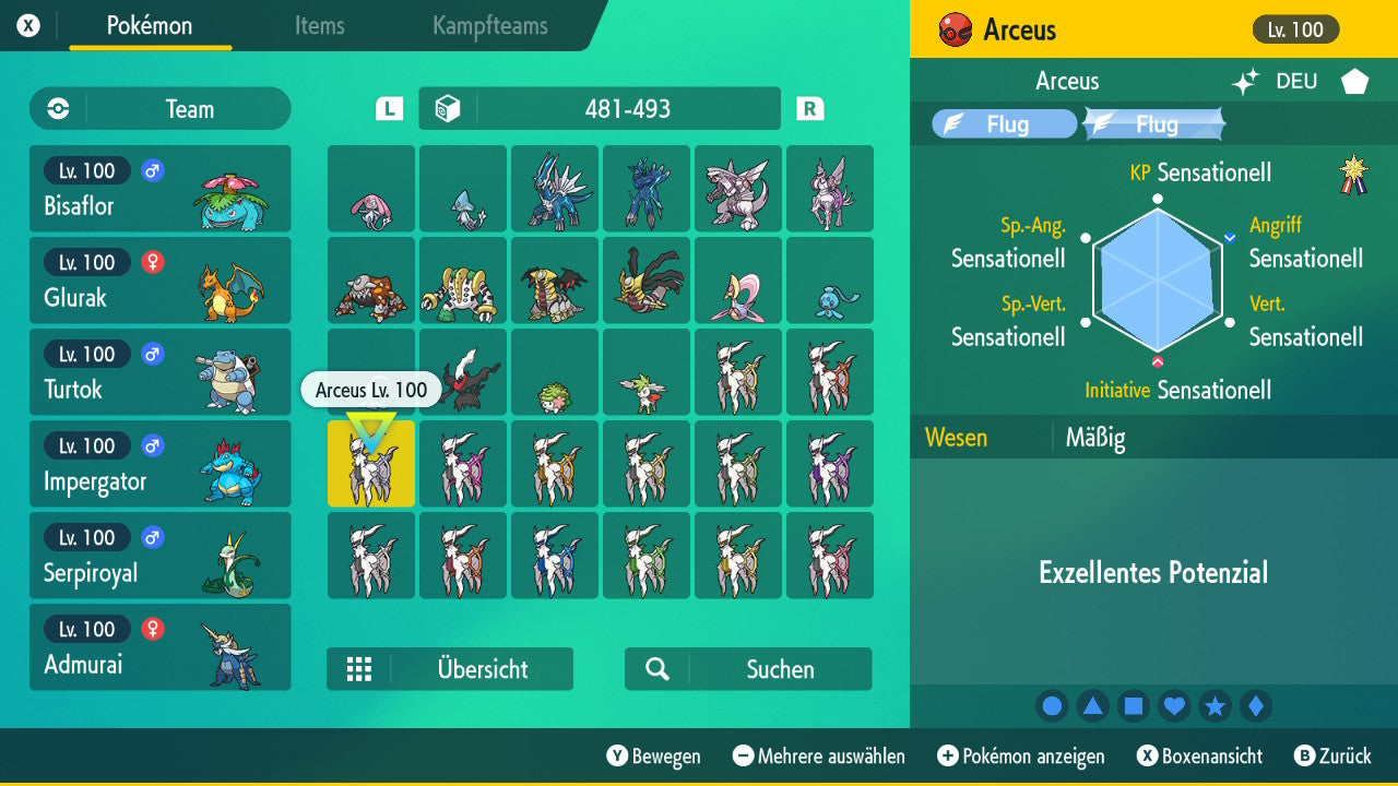 #493 Arceus Flight PVP