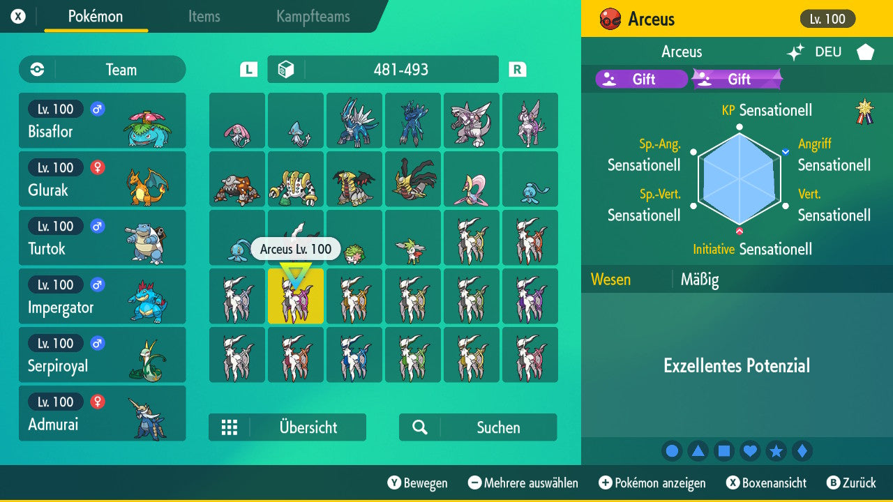 #493 Arceus Poison PVP