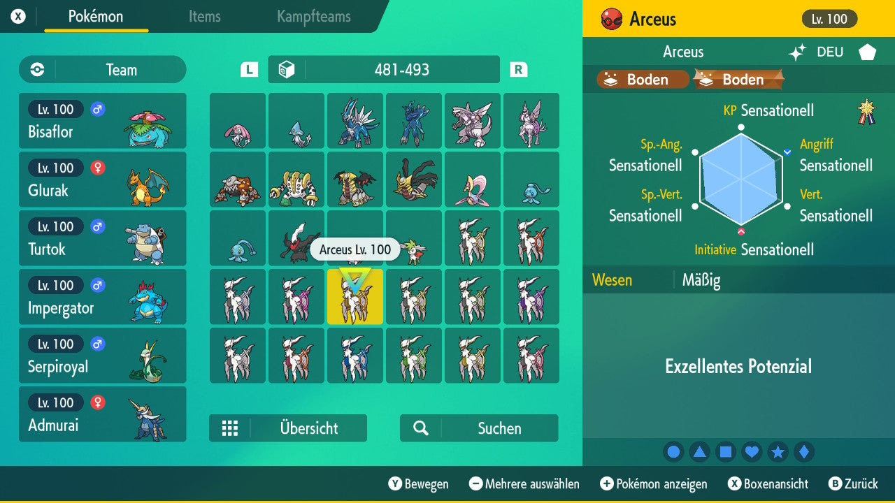 #493 Arceus Ground PVP