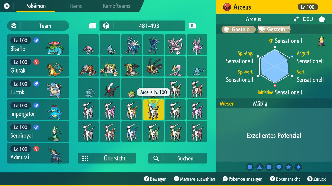 #493 Arceus Rock PVP
