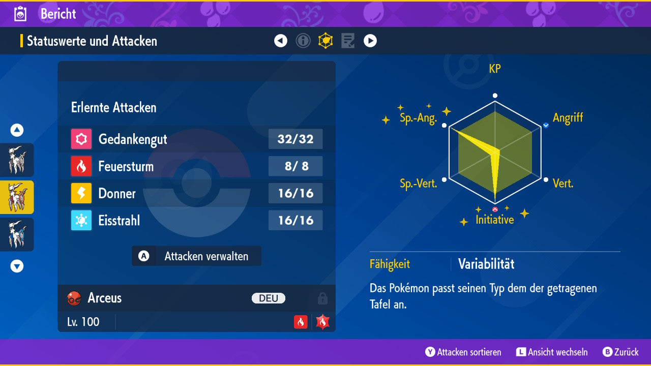 #493 Arceus Fire PVP