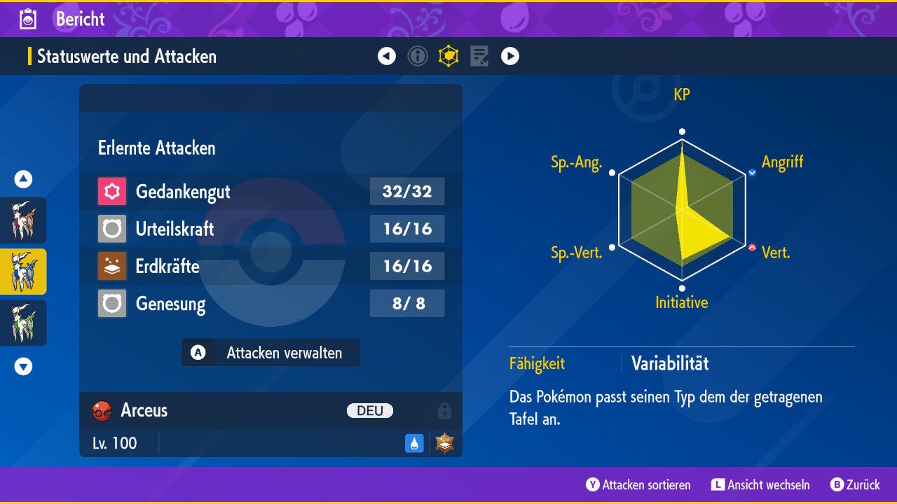 #493 Arceus Water PVP