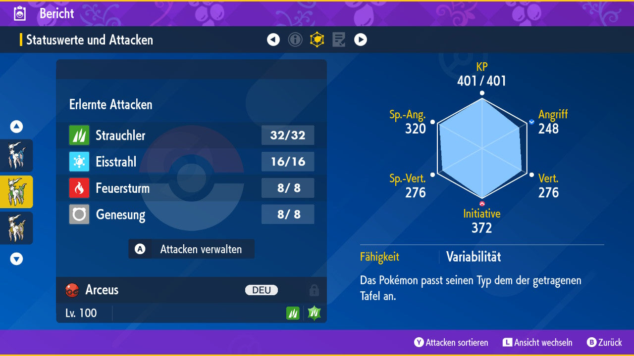 #493 Plante Arceus PvP