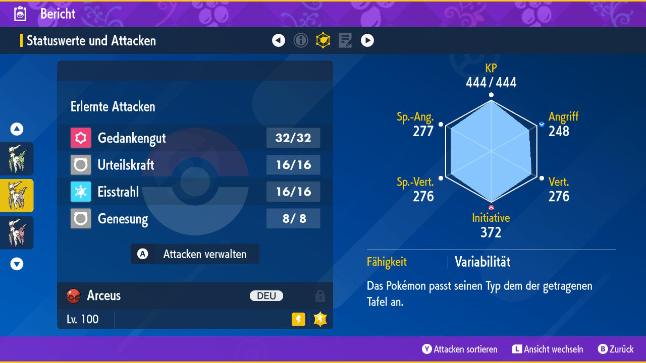 #493 Arceus Elektro PVP