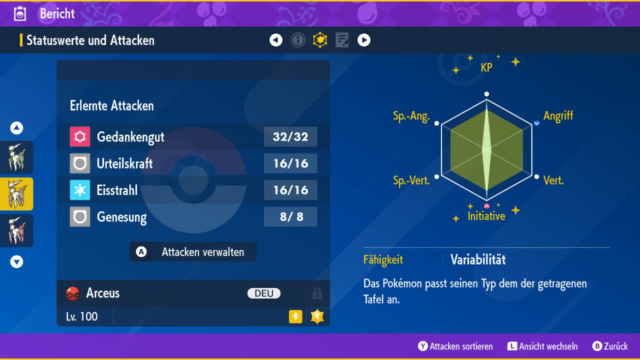 #493 Arceus Elektro PVP
