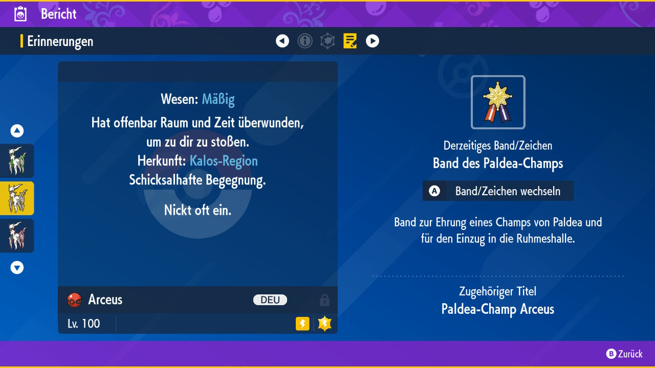 #493 Arceus Elektro PVP