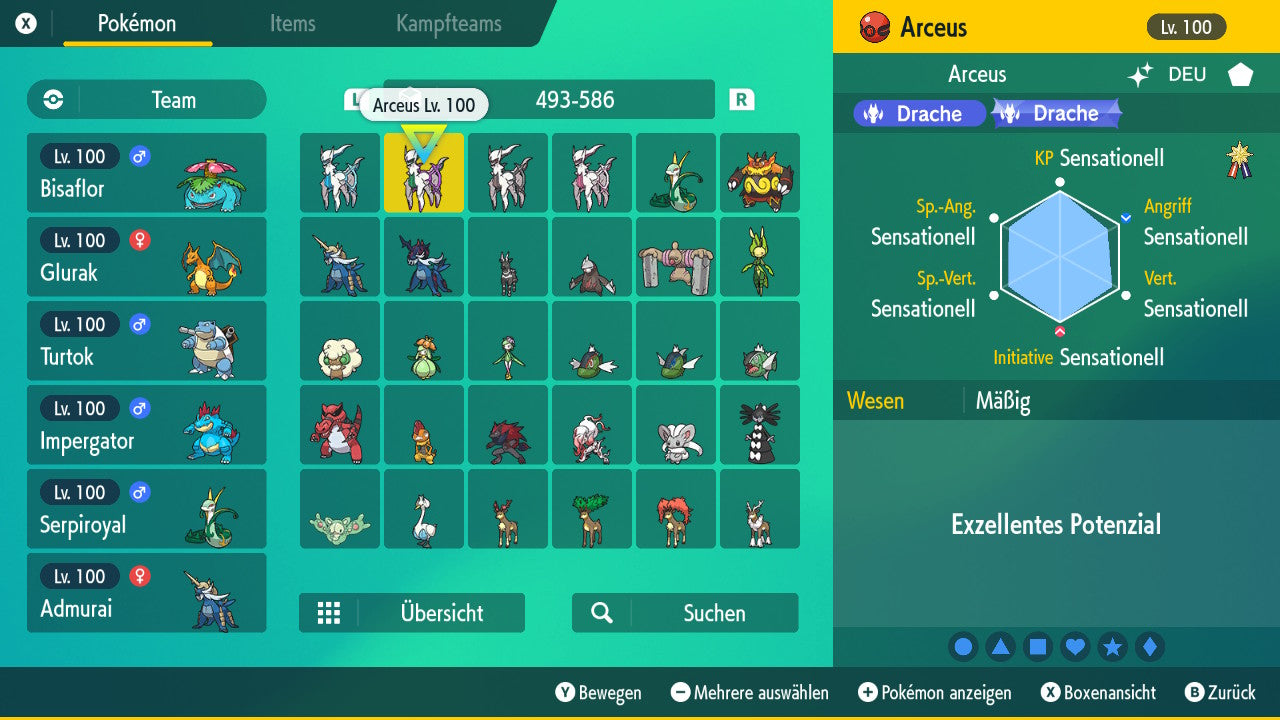 #493 Arceus Dragon PVP