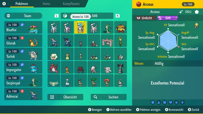 #493 Arceus Dark PVP