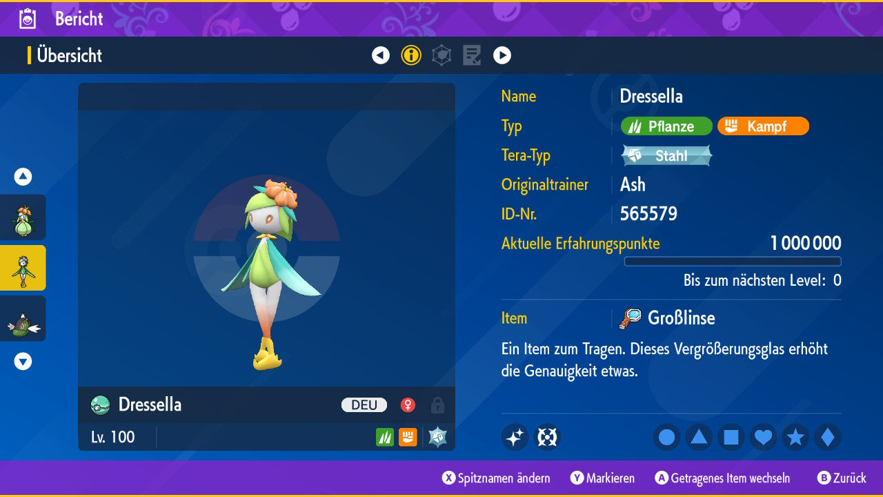 #549 Dressella-Hisui PVP