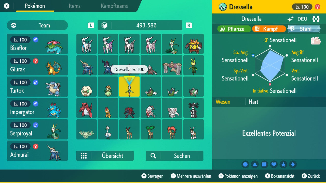 #549 Dressella-Hisui PVP