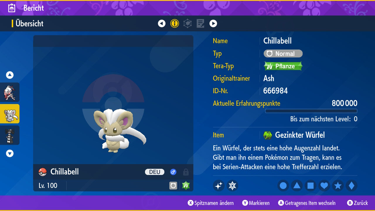 #573 Chillabell PVP