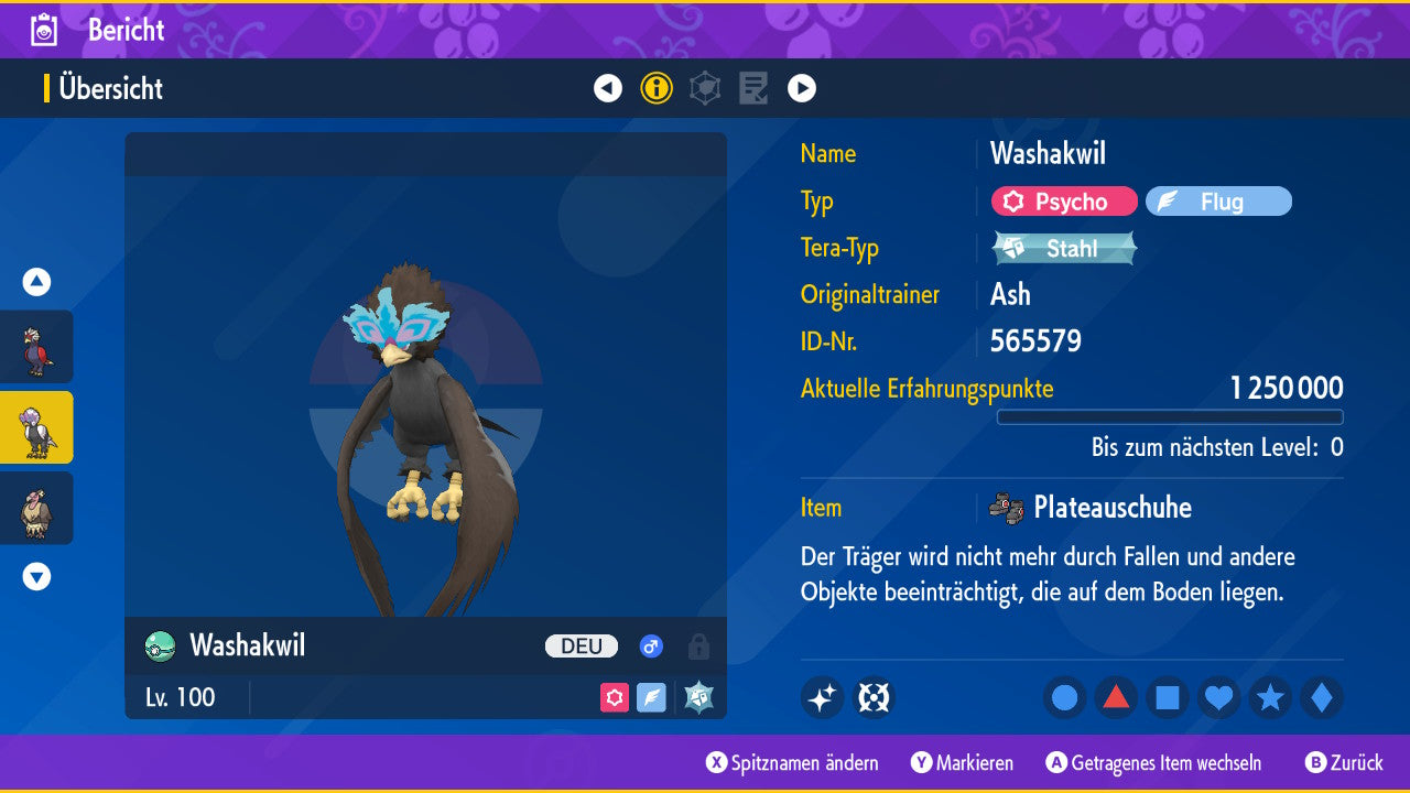 #628 Washakwil-Hisui PVP