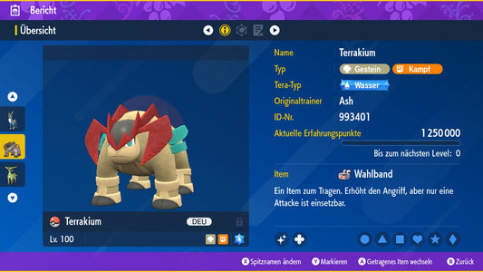#639 Terrakion PVP