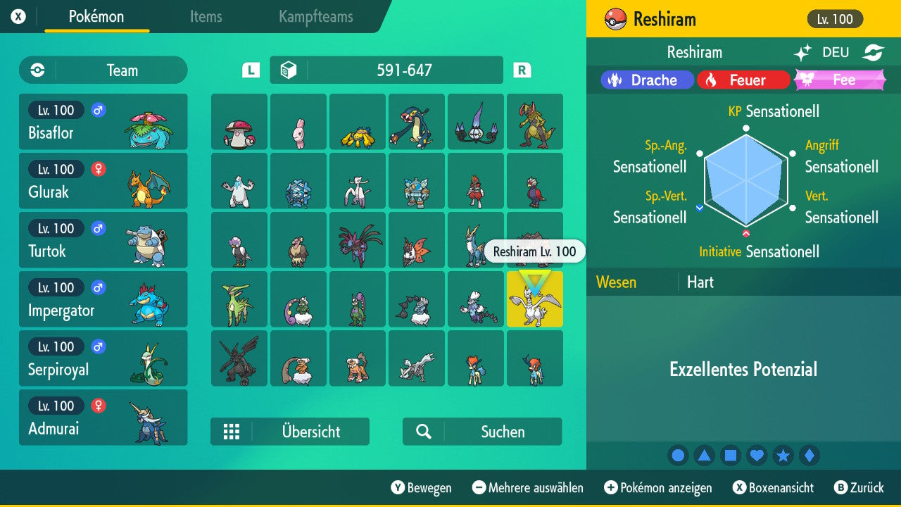 #643 Reshiram PVP