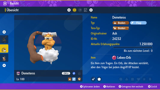 #645 Landorus Incarnate Form PVP