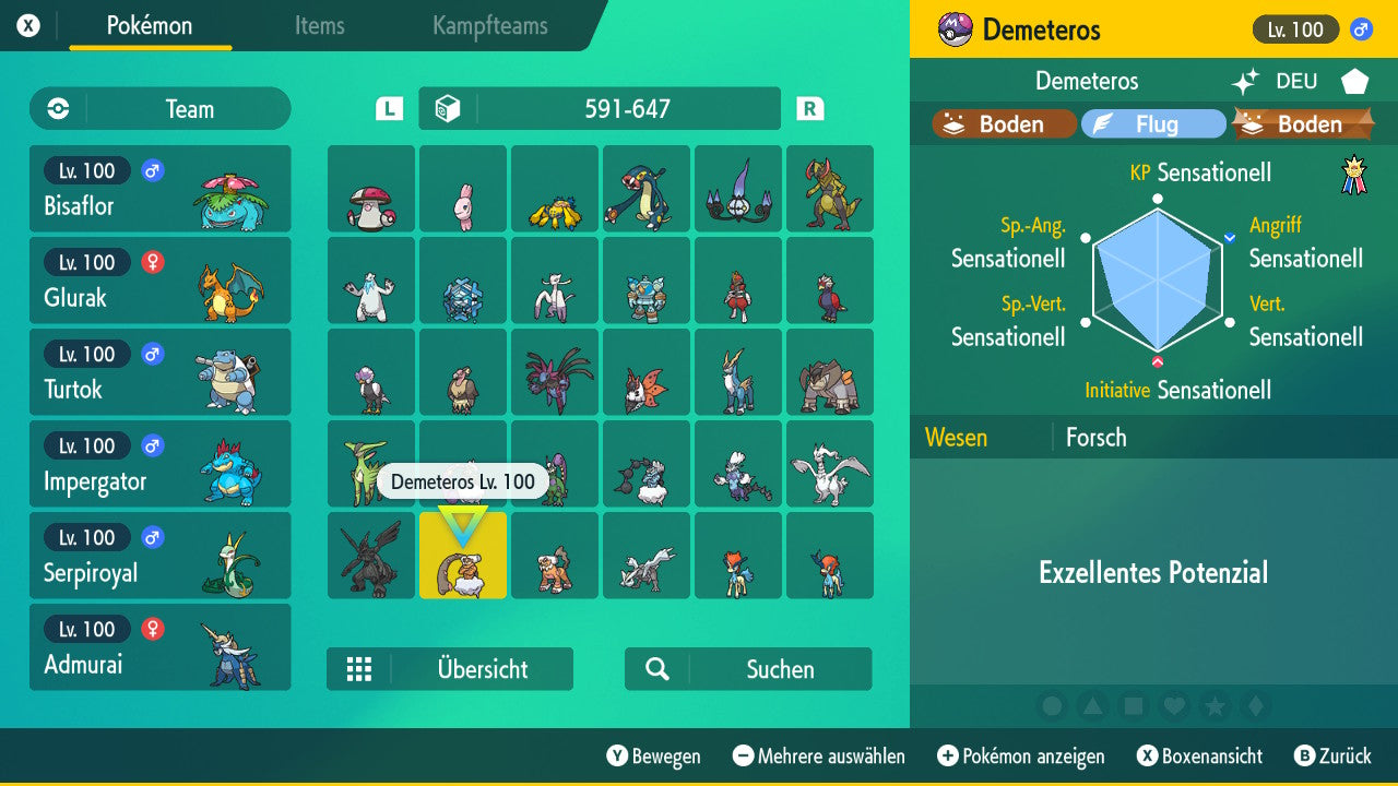 #645 Landorus Incarnate Form PVP