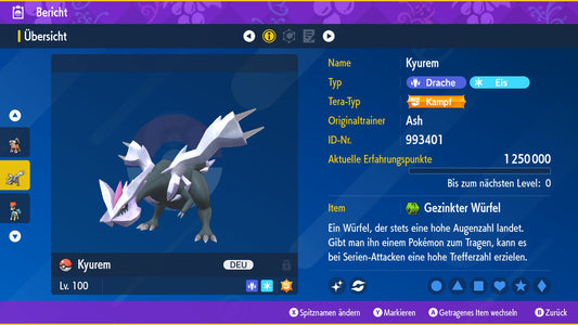 #646 Kyurem PVP