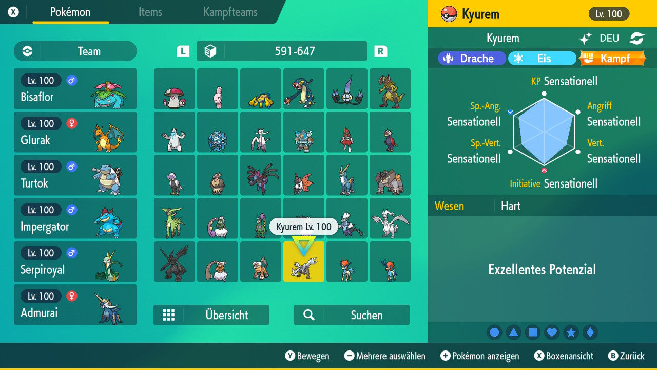 #646 Kyurem PVP