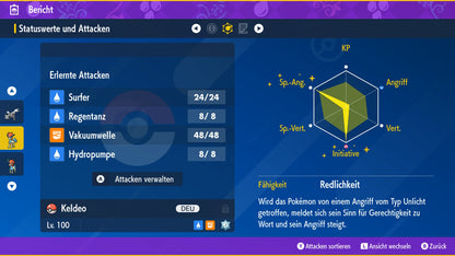 #647 Keldeo Standardform PVP