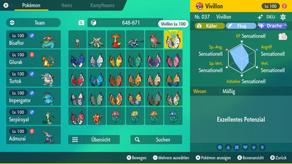#666 Vivillon Frostmuster PVP SV