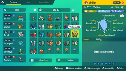 #666 Vivillon Flussdeltamuster PVP SV