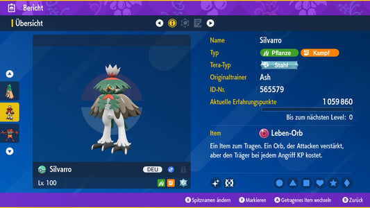#724 Silvarro-Hisui PVP