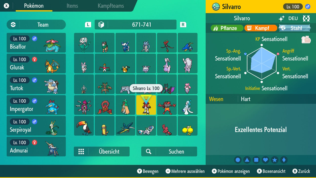 #724 Silvarro-Hisui PVP
