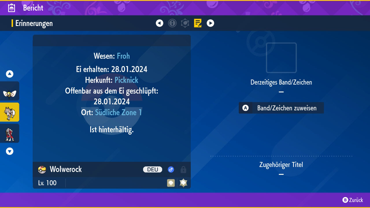 #745 Wolwerock Tagform PVP