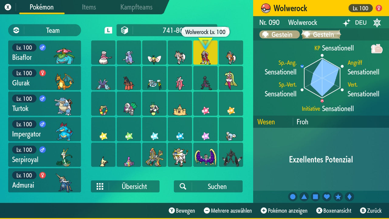 #745 Wolwerock Nachtform PVP