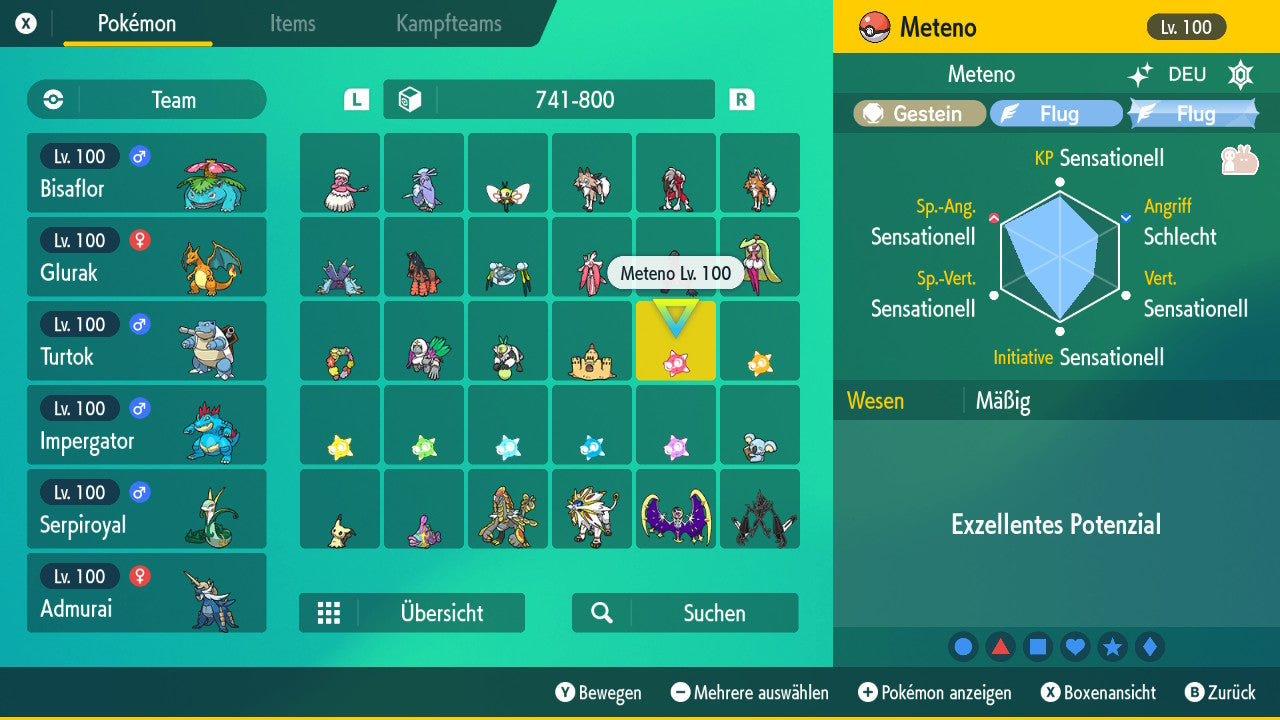 #774 Meteno Roter Kern PVP