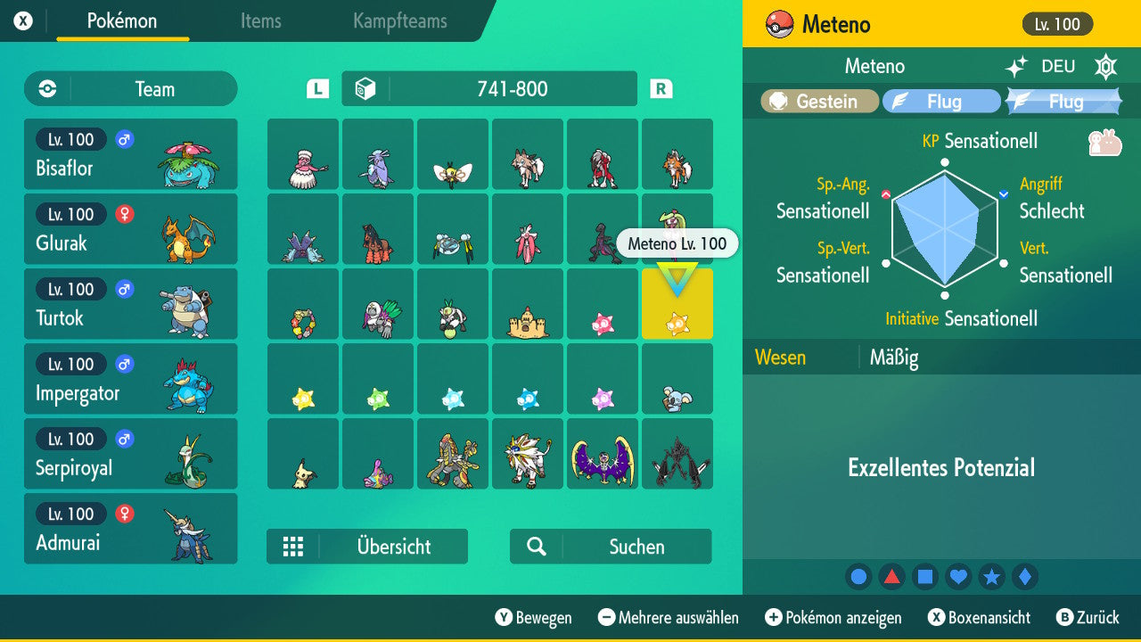#774 Meteno Oranger Kern PVP