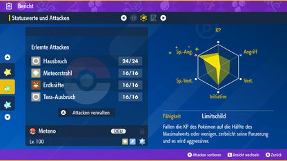 #774 Meteno Green Core PVP