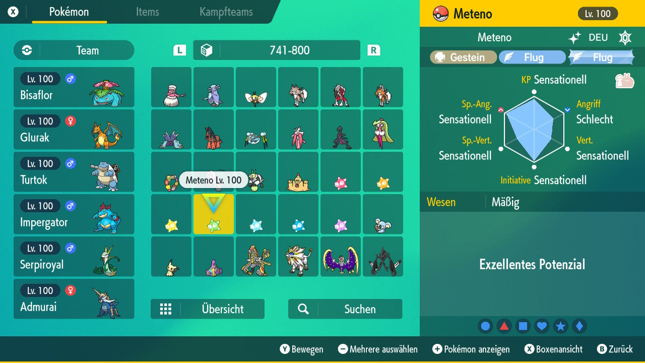 #774 Meteno Green Core PVP