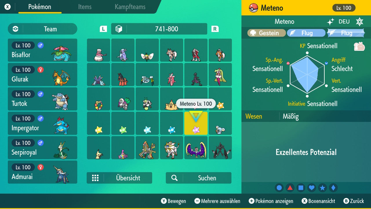 #774 Meteno Violet Core PVP