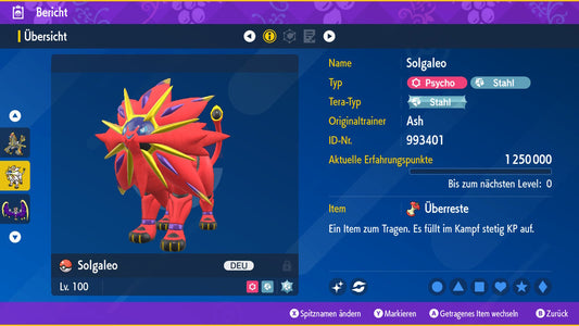 #791 Solgaleo PVP