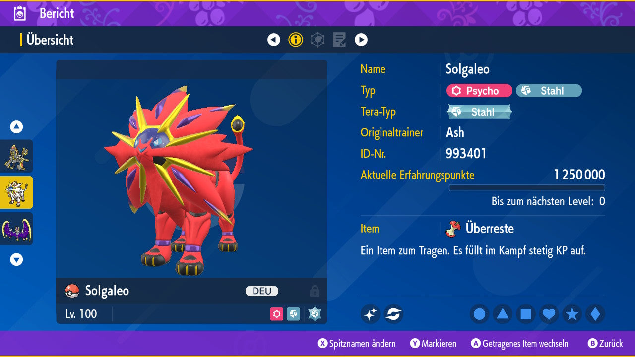 #791 Solgaleo PVP