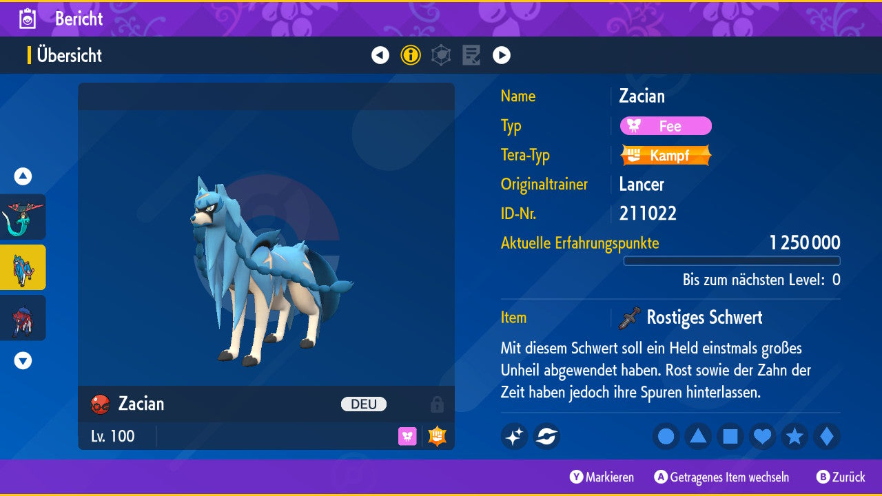 #888 Zacian PVP